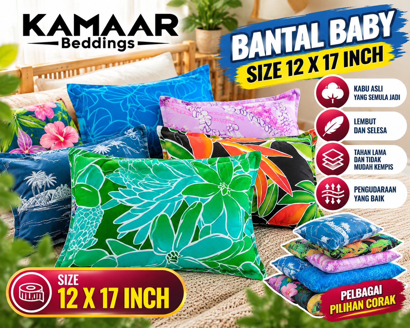 BANTAL BABY (KEKABU ASLI)