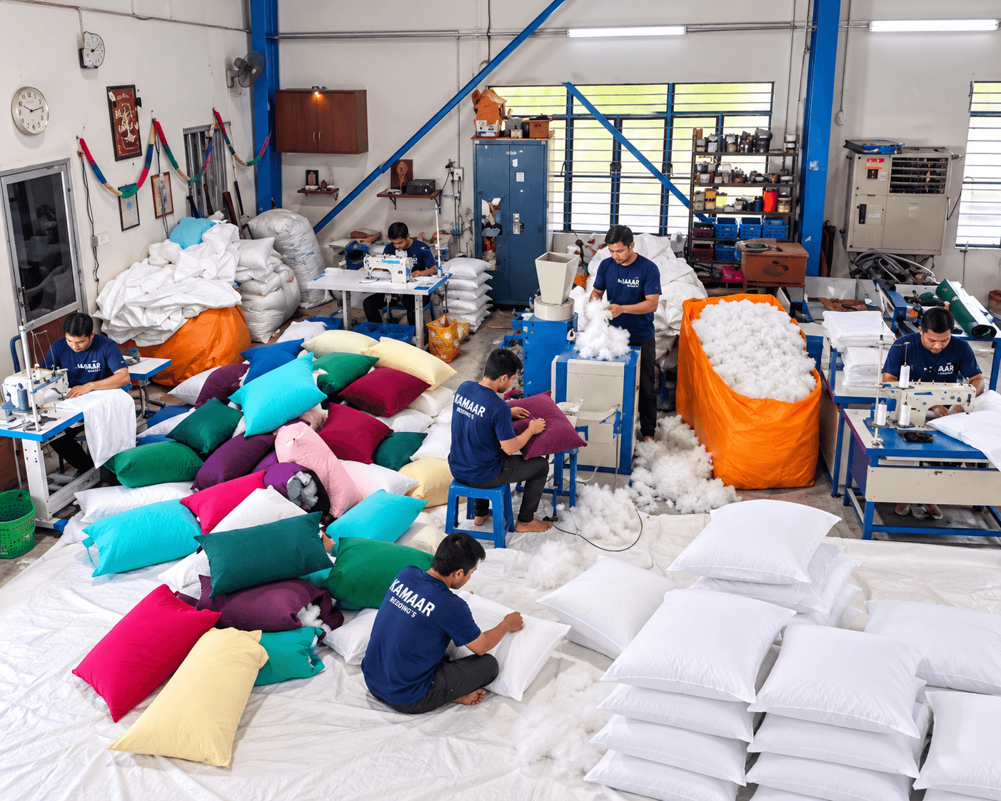 Unit Bantal, Tilam & Isian